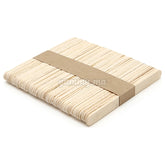 Bâtonnets à Glace en Bois 50Pcs